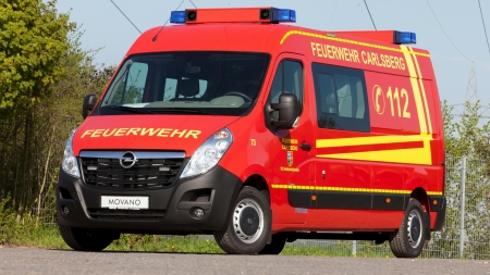 2013 Opel Movano - Feuerwehr - car, feuerwehr, opel, emergency, movano