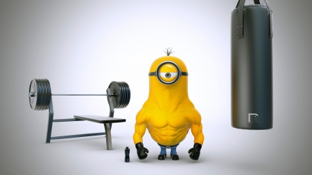 Body Builder Minion - Body, me, despicable, builder, minion