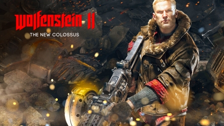 Wolfenstein II - video, 2017, games, 2, wolfensteain