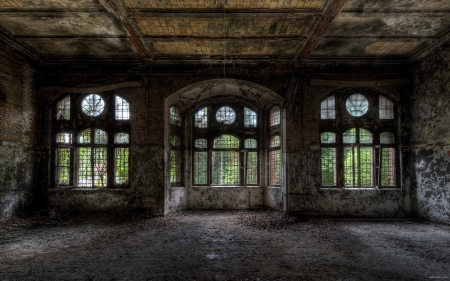 Abandoned building - picture, 2017, building, abandoned