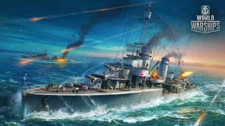 World of Warships - Leberecht Maass - ship, leberecht, maass, warships, military, world