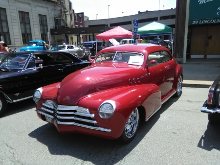 NICE RIDE - classic, cool, old, red