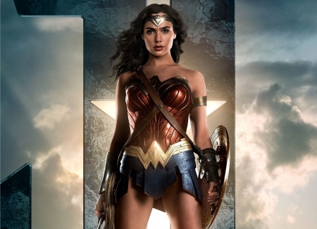 Wonder Woman - wonder woman, actress, girl, movie, comics, gal gadot, fantasy, poster