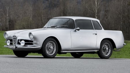 1957 Alfa Romeo 1900C Coupe Lugano - coupe, muscle, car, old-timer, lugano, 1900c, alfa romeo