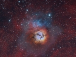 Composite Messier 20 and 21