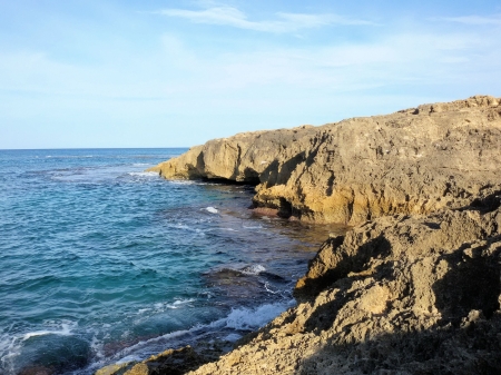 Rock Island in the Mediterranean