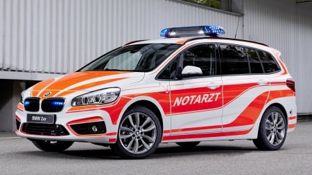 2016 BMW 2 Series Gran Tourer - Notarzt - car, gran, tourer, notarzt, series, bmw, emergency