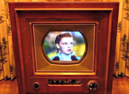 Retro Television - Television, Movie, Wizard Of Oz, Photography, Retro, Abstract