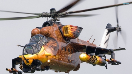 Mil MI-24 Hind - mil, hind, mi-24, helicopter