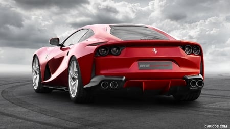 2018 Ferrari 812 Superfast - sports, 812, car, red, superfast, ferrari