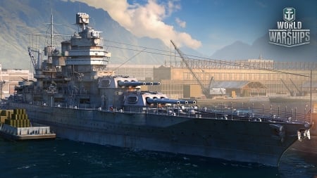 World of Warships - Battleship USS New Mexico - mexico, video, game, battleship, uss, new, warships, world