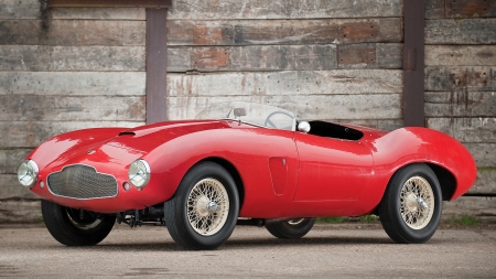 1954 Aston Martin DB2-4 Bertone Spider - Car, Red, Sports, DB2-4, Spider, Old-Timer, Bertone, Aston Martin