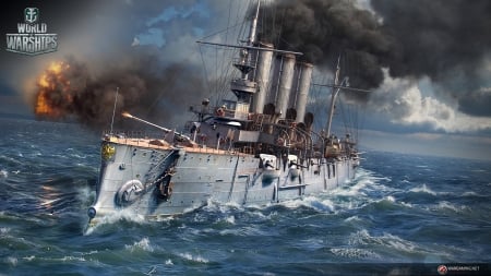 World of Warships - Diana Firing - games, video, firing, diana, warships, world