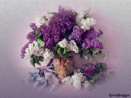 BEAUTIFUL LILACS - flowers, beautiful, image, lilacs