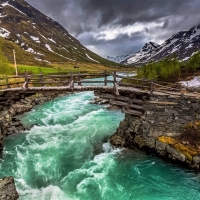 River in the Mountains