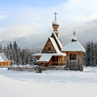 Church in Winter