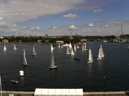 Sail race in Stockholm - race, offshore, sweden, stockholm