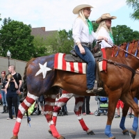 Patriotic Cowgirls