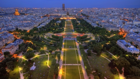 View From Eiffel Tower - Paris - Cities, France, Paris, Eiffel Tower, Europe, Towers