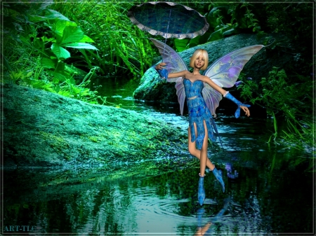 Fairy on Water