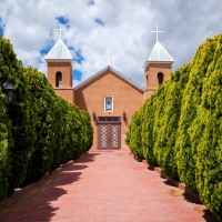 Walkway to Church