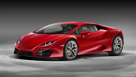 2017 Lamborghini Huracan LP 580-2 - sports, huracan, lamborghini, car, lp 580-2, red