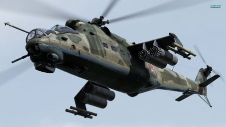 Mil MI-24 Gunship