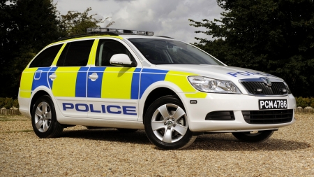 2009 Skoda Octavia Estate - Police - estate, police, octavia, skoda