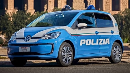 2016 Volkswagen E Up! - Polizia - car, e up, polizia, police, volkswagen