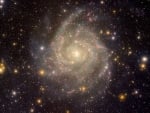 Hidden Galaxy IC 342