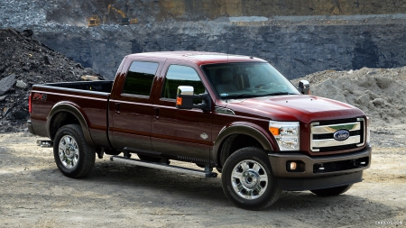 2015 Ford F-250 Super Duty King Ranch FX4 - F-250, Truck, Red, King, Super, Ranch, Ford, Duty, FX4