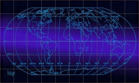 Pcologist-its-a-Blue-Blue-World - blue world, world map, blue, world