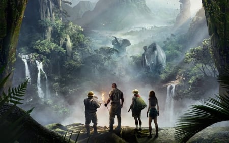 Jumanji 2017 - video, 2017, game, movies, jumanji