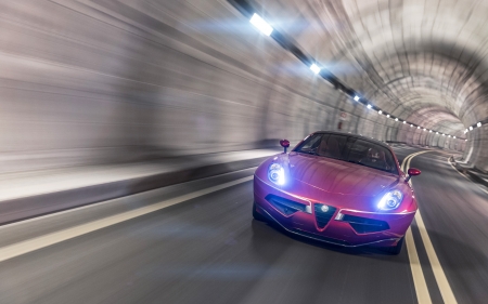 alfa romeo disco volante touring - romeo, touring, volante, alfa, disco