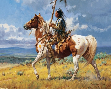 native american - indian, american, horse, native