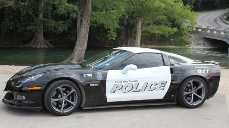 Chevrolet Corvette Z06 - Police - Car, Corvette, Sports, Police, Emergency, Chevrolet