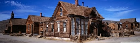 abandoned village - village, house, church, abandoned