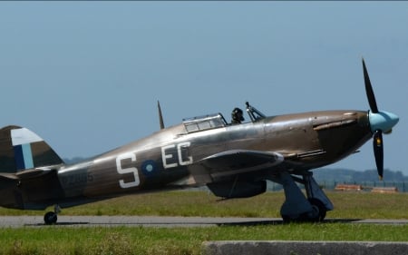 WW2 Hurricane Fighter