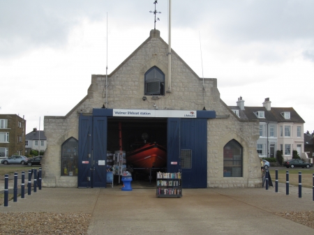 Walmer Lifeboat Station - rescue services, seafronts, architecture, lifeboats, rnli