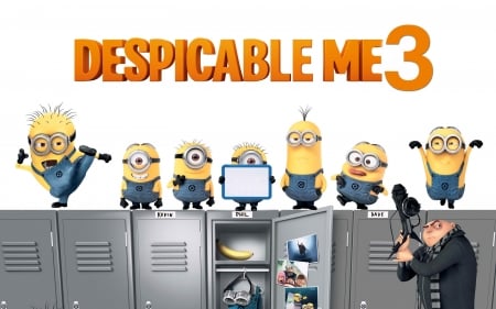 Despicable me 3 - 3, despicable, 2017, m3