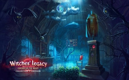 Witches Legacy 10 - Covered by the Night03 - hidden object, cool, video games, fun, puzzle