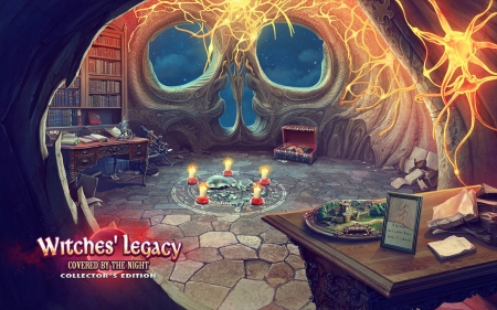 Witches Legacy 10 - Covered by the Night08 - hidden object, cool, video games, fun, puzzle