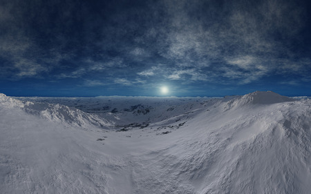 Cold mountains - cold, landscape, mountain