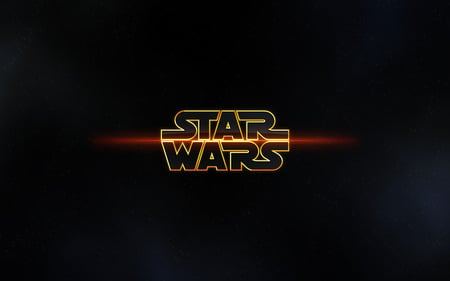 Star Wars logo - star wars, space, science fiction, logo, movie, geek