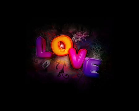 Love - colours, love