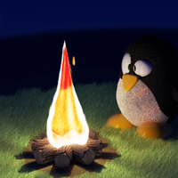 Tux Camping