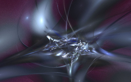 Silvery - 3d, abstract