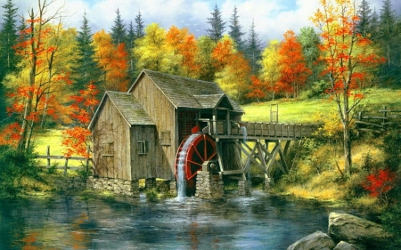 Summer Forest Mill