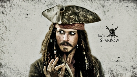 pirates of the caribbean - sparrow, caribbean, jack, pirate