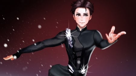 Yuri Katsuki - anime, yuri on ice, katsuki, yuri